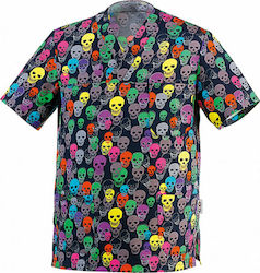 Egochef Bluse Koch Baumwolle Unisex Mehrfarbig ...