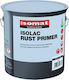 Isomat Isolac Rust Primer Αστάρι Γκρι Κατάλληλο για Μέταλλο 0.75lt