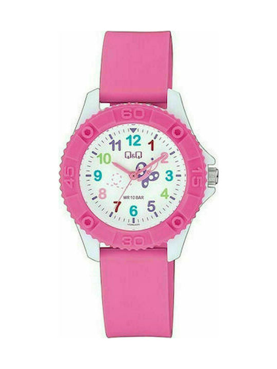 Q&Q Kids Analog Watch with Rubber/Plastic Strap...