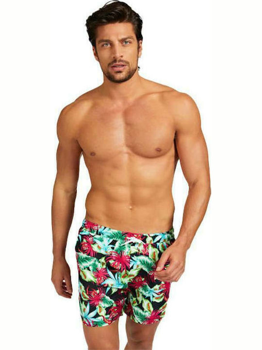 Guess Men's Swimwear Floral Bermuda Multicolour