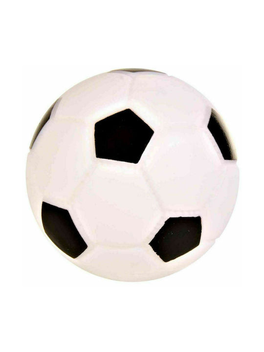 Trixie Dog Toy Ball Large with Sound White 10cm Ποδοσφαίρου