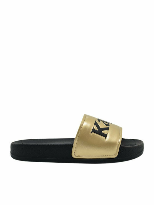 Kappa Banda Adam 9 Slides σε Χρυσό Χρώμα