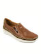 Boxer Men's Leather Casual Shoes Tabac Brown