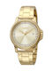Esprit Women's Watch Battery with Gold Stainless Steel Bracelet