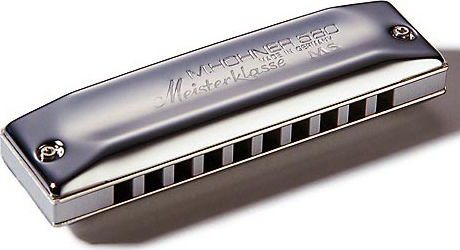 Hohner Diatonic Harmonica Meisterklasse 580/20 Key of B (Si) Major