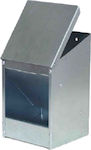 Tycoon Metal Feeder for Chickens and Poultry with Capacity 2.5lt 15cm.