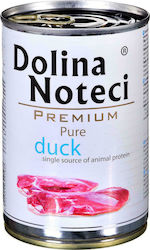 Dolina Noteci Premium Pure Umedă pentru Câini Câine cu Rață în Conservă 1 x 400gr.