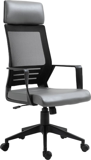 Woodwell Bf2500 Exekutive Bürostuhl mit Neigen Schwarz - Grau