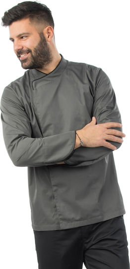 Ayo Haina Bucătar Unisex Gri cu Mânecă lungă Dexter
