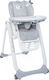 Chicco Polly 2 Start Foldable Highchair with Metal Frame & Fabric Seat Gray