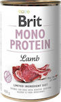 Brit Mono Protein Umedă pentru Câini Câine cu Miel în Conservă 1 x 400gr.