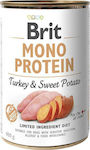 Brit Mono Protein Nassfutter mit Kürbis und Huhn 1 x 400g