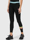 Women's Cropped Training Legging Black