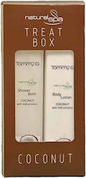 TommyG Treat Box Coconut Σετ Καθαρισμού με Αφρόλουτρο και Κρέμα Σώματος