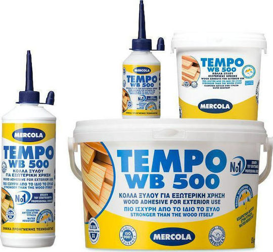 Mercola Tempo WB 500 Дървено лепило Бяло 750гр 1бр