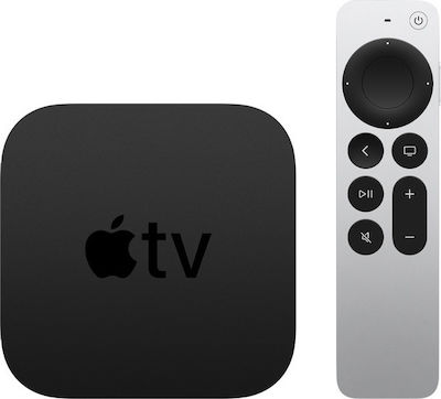 Apple TV Box TV 4K 4K UHD cu WiFi și 32GB Spațiu de stocare cu Sistem de operare tvOS și Siri