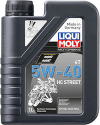 Liqui Moly Motorbike 4T Sintetic Ulei de motocicletă pentru motoare în patru timpi 5W-40 1lt