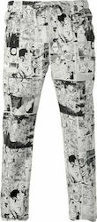 Giblor's Kochhose mit Muster Alan mit Gummizug in der Taille Giblor's Kochhose mit Muster Alan mit Gummizug in der Taille