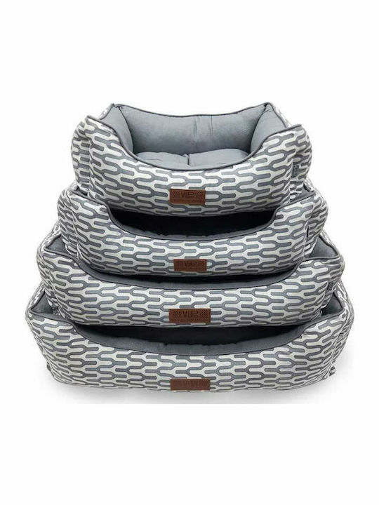 V.I.Pets Cozy Καναπές Κρεβάτι Σκύλου Γκρι 54x44εκ.