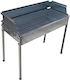Verzinkt Holzkohlegrill 70cmx40cm
