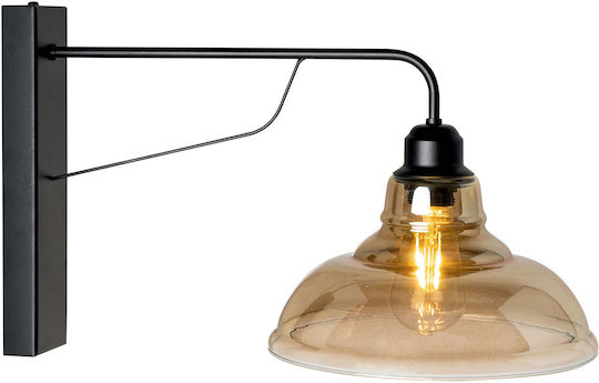 ArkoLight Vintage Lamp Wall with Socket E27 Black 30x30x40cm