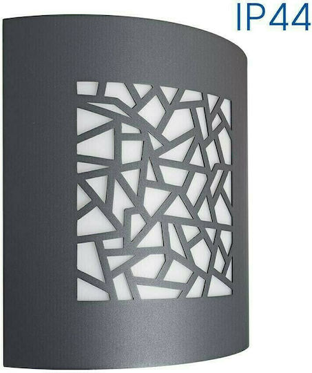 Vivalux LUXOR/SQ Wall-Mounted Outdoor Ceiling Light E27 IP44 23.1x26x9.2εκ.