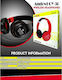 Andowl QY-30 Wireless / Wired On Ear Headphones...