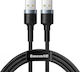 Baseus USB 3.0 Cable USB-A male - USB-A male Μαύρο 1m (CADKLF-C0G)