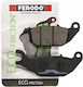 Ferodo Τακάκια Μοτοσυκλέτας Πίσω Eco-Friction Honda Supra X-125/Yamaha Tricity 125 2014 για Yamaha Tricity 125