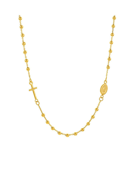 Gold necklace 14K Bead It 4822