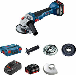 Bosch GWS 18V-10 Τροχός 125mm Μπαταρίας Brushless 2x5Ah