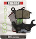 Ferodo Motorcycle Brake Pads Eco Friction Yamaha Tricity 125-155 Right Brake Caliper for Yamaha Tricity 300 / Tricity 125