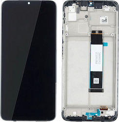 Xiaomi Екран с Рамка за Redmi 9T (Черен)
