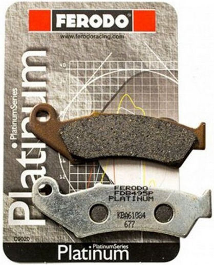 Ferodo Plăcuțe de frână pentru motociclete Înainte Platinum Honda NX 250 Dominator/Honda XR 600 R 1991-1993