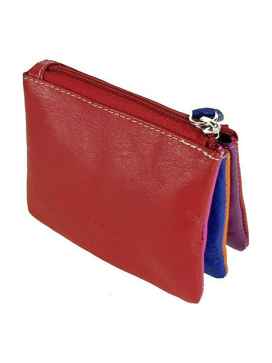Lavor Small Leather Women's Wallet Red