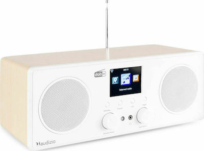 Audizio Bari DAB+ mit Bluetooth Weiß