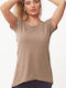 Bodymove Women's T-shirt Brown