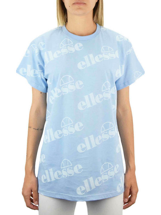 Ellesse Women's Athletic Blouse Short Sleeve Blue
