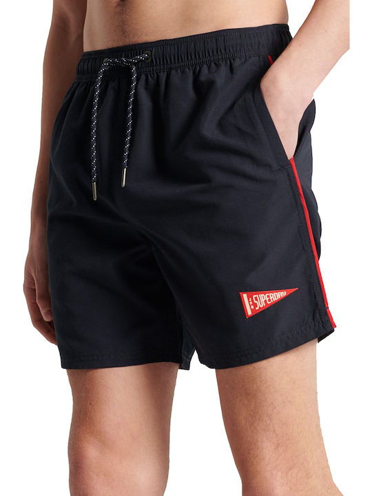 Campus Varsity Men's Swimwear Shorts Navy Blue