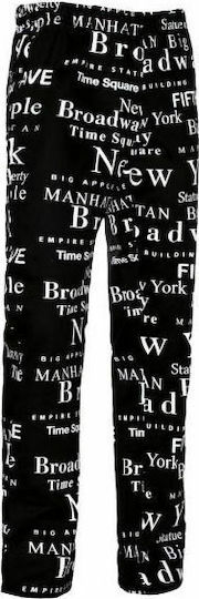 Toma Youniform Milton Chef Black Pants with Elastic Waist