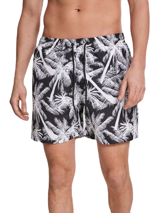 Urban Classics Ανδρικό Μαγιό Σορτς Palm / White...