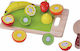 Magni Wooden Fruit with Cutting Set from Wood for 3+ Years