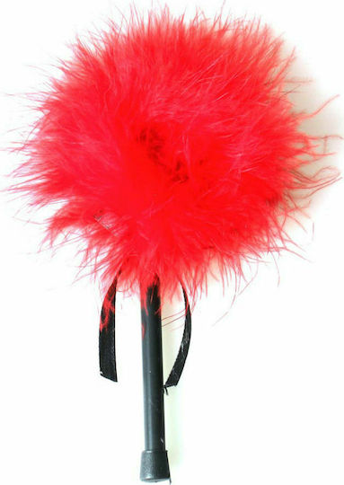 Secretplay Marabou Duster Feather for Tickling in Red Color