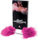 Secretplay Marabou Handcuffs Χειροπέδες σε Ροζ ...