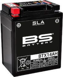 BS Μπαταρία Μοτοσυκλέτας BS-BTX14AH-BS με Χωρητικότητα 12.6Ah