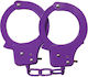 Nanma Sex Extra Metal Cuffs with Key Χειροπέδες σε Μωβ Χρώμα