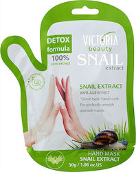 Victoria Beauty Snail Extract Μάσκα Ενυδάτωσης για Χέρια 30gr