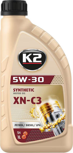 K2 Texar Xn C2 / C3 Synthetisch,Polyester/Cotton/Leather Autopflegeöl 5W-30 1Es
