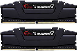 G.Skill Ripjaws V 16GB DDR4 RAM με 2 Modules (2x8GB) και Ταχύτητα 4400 για Desktop