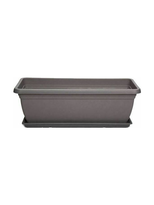 Micplast Mojito 50 Planter Box 50x17cm in Gray Color